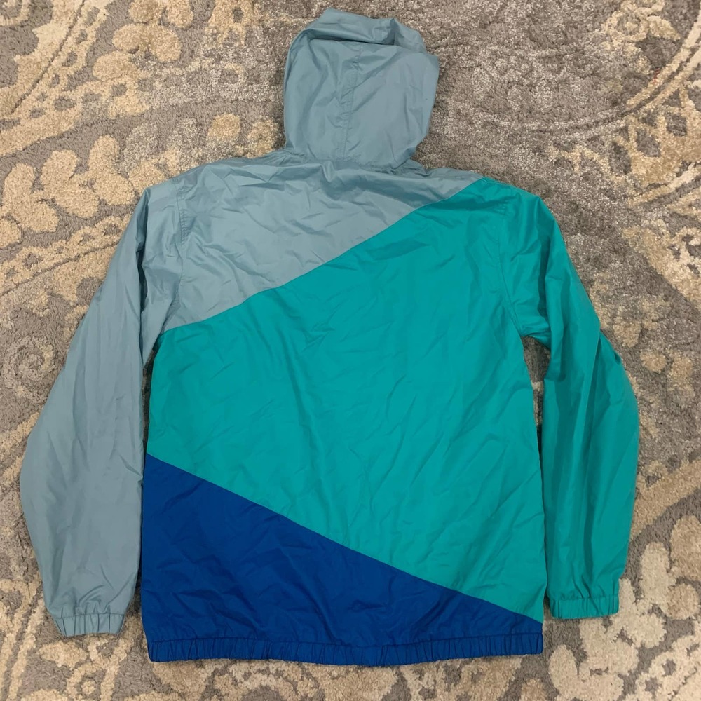 True Religion Color Block Hooded Windbreaker Jacket Men's Size Medium - 103855 - Picture 5 of 5